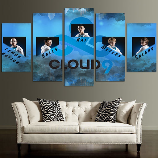 Cloud 9 Moments In LOL History  Wall Art Canvas