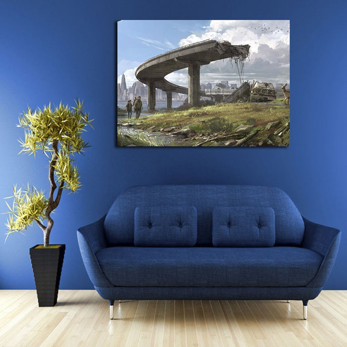 The Last of Us Landscape Wall Art Canvas