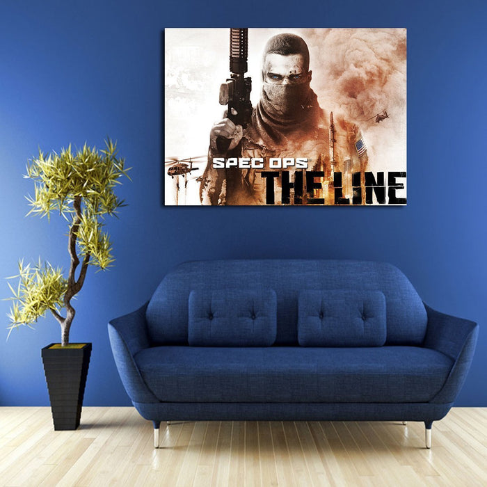 Spec Ops The Line Wall Art Canvas