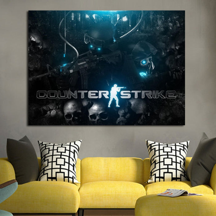 Counter Strike CSGO Wall Art Canvas