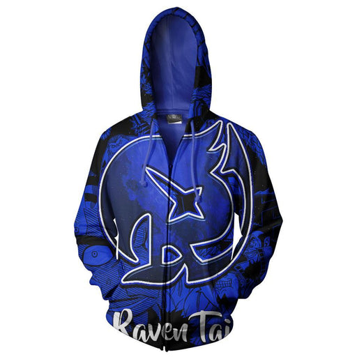 Fairy Tail Raven Tail Zip Up Hoodie