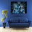 Mortal Kombat Sub Zero Blue Wall Art Canvas
