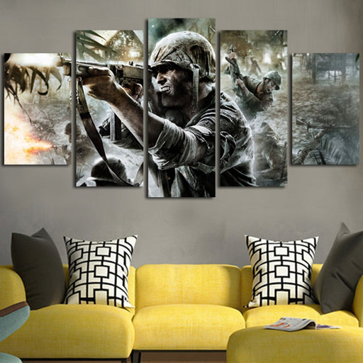 Call Of Duty World At War Wall Art Canvas