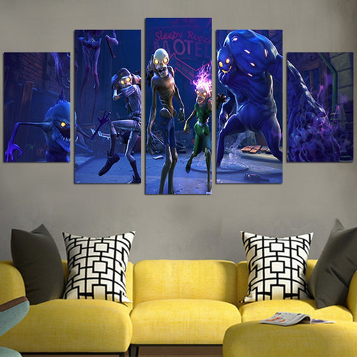 Fortnite Zombies Wall Art Canvas