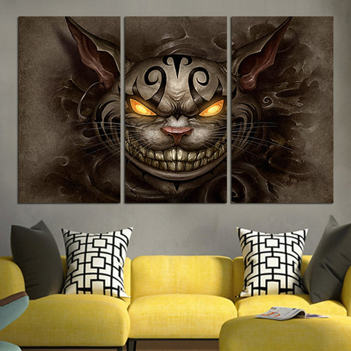 Cheshire Cat Wall Art Canvas