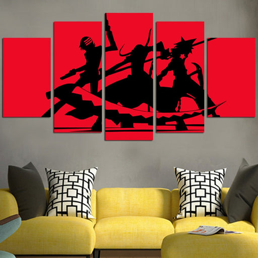 Soul Eater The Shadow Of Characters Wall Art Canvas