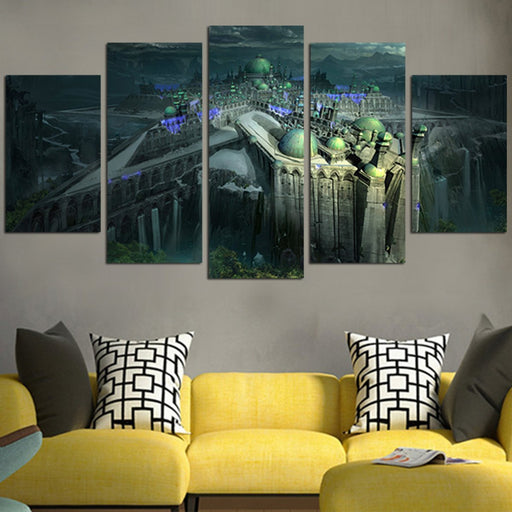 City Shadow Of The Colossus Wall Art Canvas