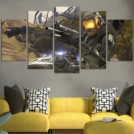 Halo Master Chief Wall Art Canvas
