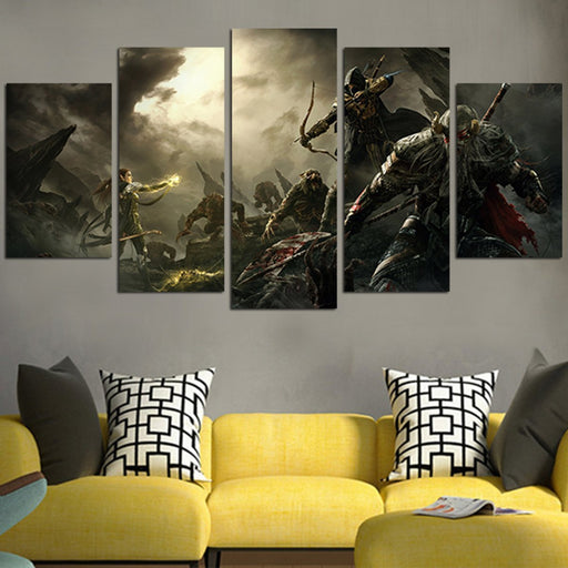 The Elder Scrolls Online War Wall Art Canvas