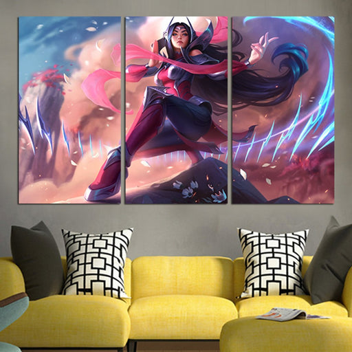 Irelia Rework Splash Art League Of Legends Wall Art Canvas