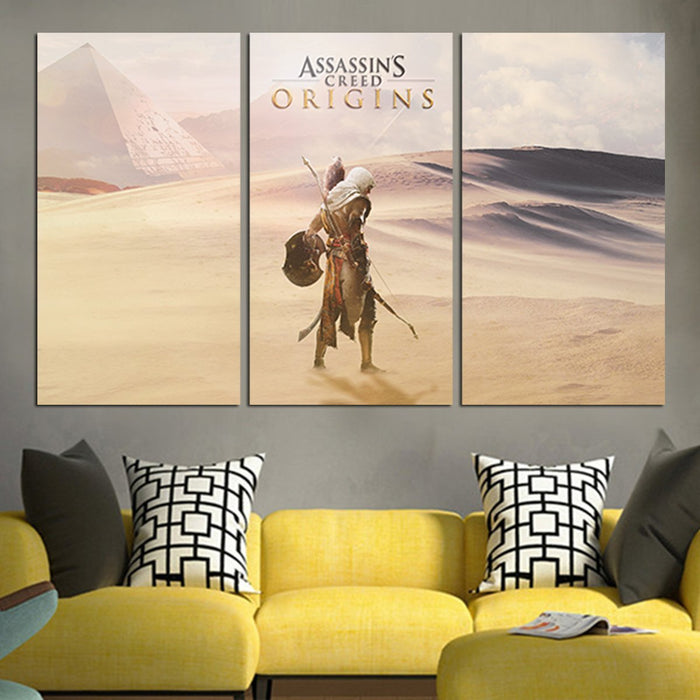 Origins And Desert Assassin's Creed Wall Art Canvas