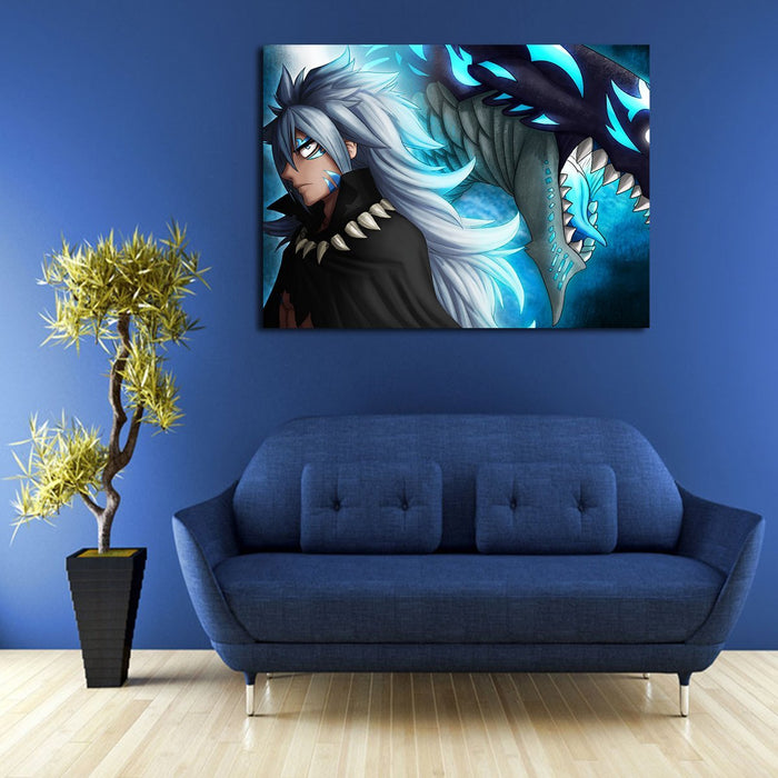 Fairy Tail The Dragon King Acnologia Wall Art Canvas