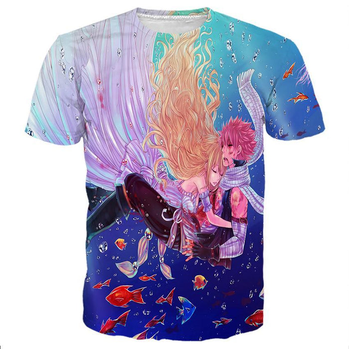 Lucy Hugs Nastu Under Sea Shirts