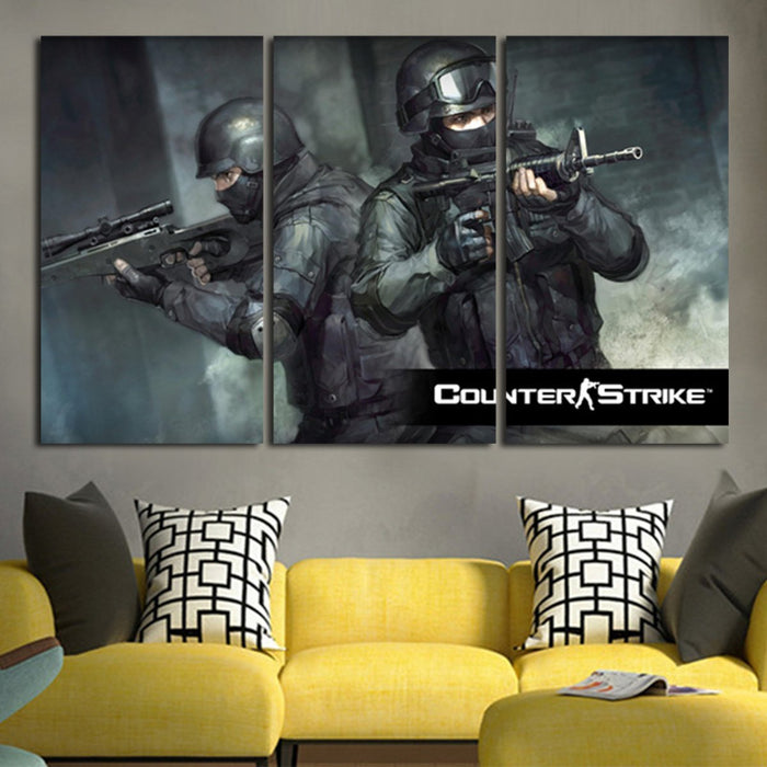 Counter Strike CS-GO Wall Art Canvas