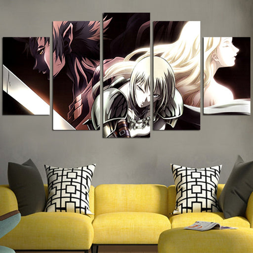 Claymore Clare Teresa Ghost Wall Art Canvas