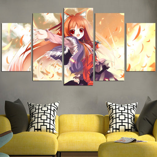 Spice And Wolf Holo So Beautiful Wall Art Canvas