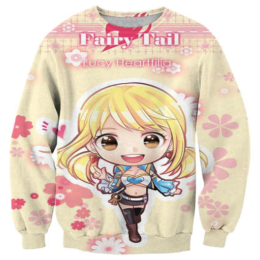 Fairy Tail Lucy Heartfilia Chibi Shirts
