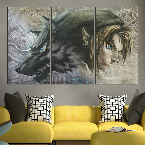 The Legend Of Zelda Twilight Princess Wall Art Canvas