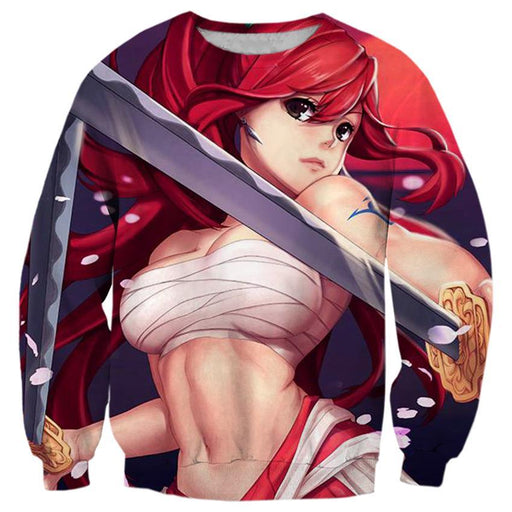 Fairy Tail Erza Scarlet Girl Shirts