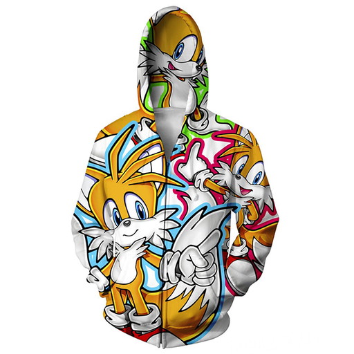 Hoodie Tails 3D Printed Shirts