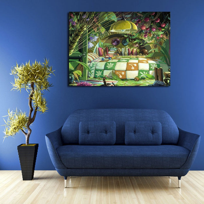 House In The Secret World Of Arrietty Wall Art Canvas