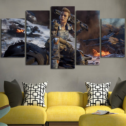 Call of Duty Black Ops Specialist Battery Wall Art Canvas