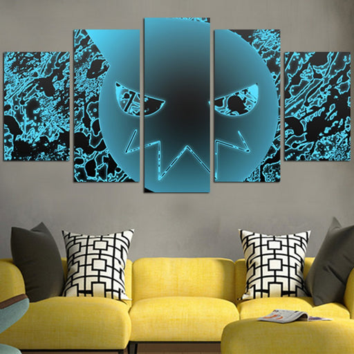 Soul Eater The Symbol Ghost Wall Art Canvas