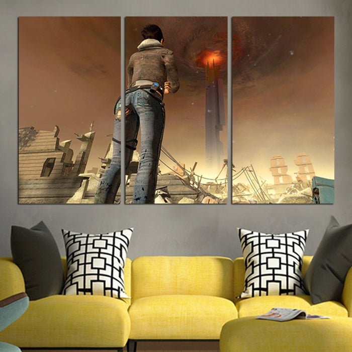 Half Life 2 Warframe Wall Art Canvas