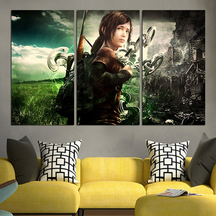 The Last Of Us  Ellie Wall Art Canvas