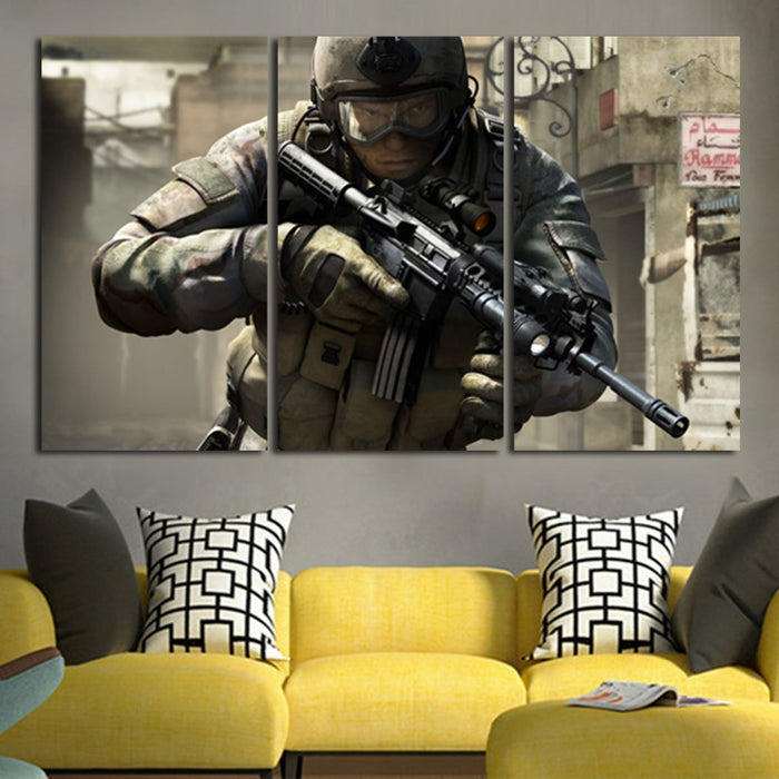 CS-GO Counter Strike Wall Art Canvas