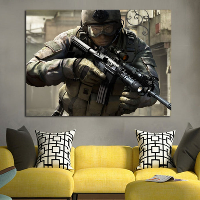CS-GO Counter Strike Wall Art Canvas