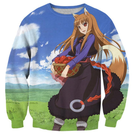 Spice And Wolf Holo In The Meadow Shirts