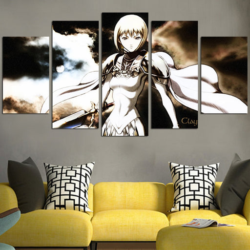 Clare In Claymore Wall Art Canvas