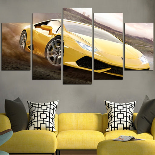 Lamborghini Huracan lp610 4 Wall Art Canvas