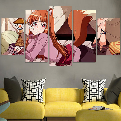 Spice And Wolf Holo So Cute Wall Art Canvas