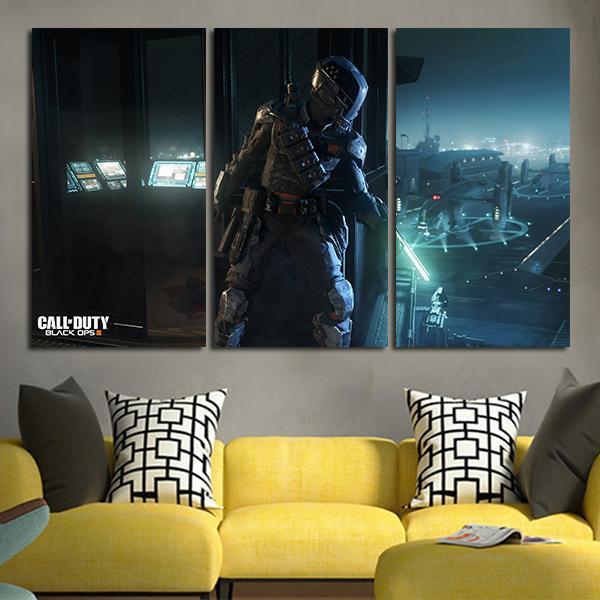 Call Of Duty Black Ops III Shoot Wall Art Canvas