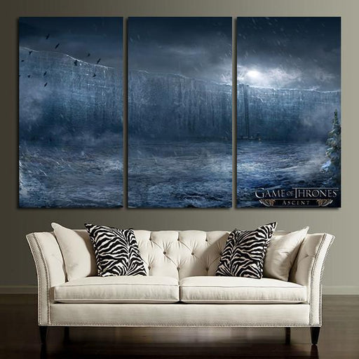 3 Panel Game Of Thrones Wall Art Canvas