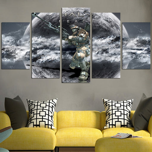 Halo Backgrounds Wall Art Canvas