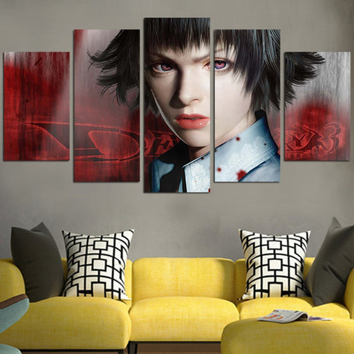 Lady Devil May Cry 3 Wall Art Canvas