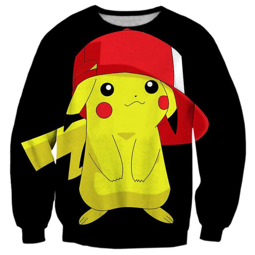 Pikachu With Red Hat Shirts