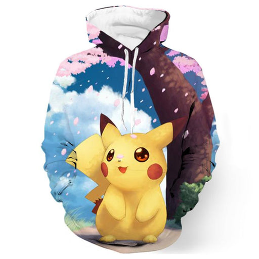 Pikachu Under The Cherry Blossom Tree Shirts