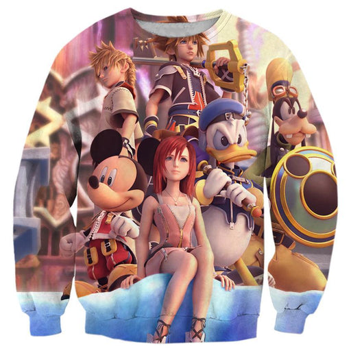 Kingdom Hearts Donald Mickey  Shirts