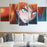Neon Genesis Evangellion The Face Of Asuka Langley Soryu Wall Art Canvas