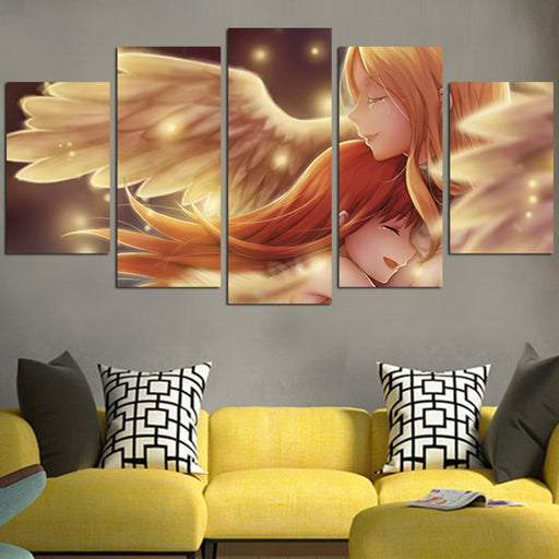 Clare And Tesesa In Claymore Wall Art Canvas