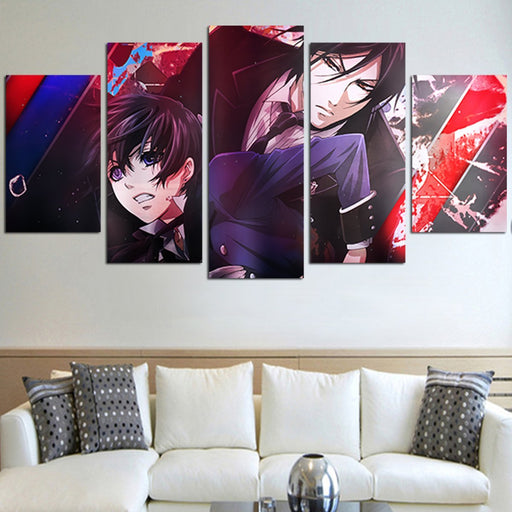 The Time In Love Black Butler Wall Art Canvas