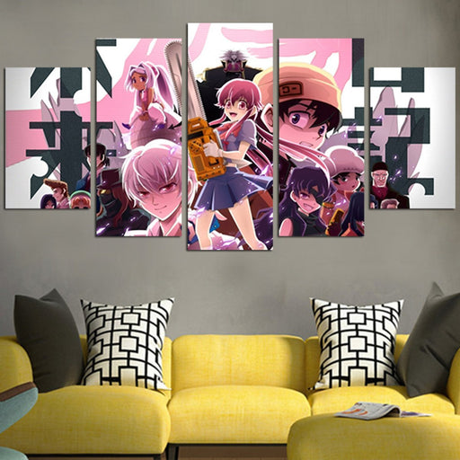 Character Of Future Diary Wall Art Canvas