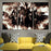 Character Black And White Of Final Fantasy Wall Art Canvas