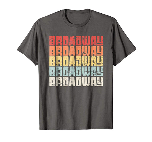 Funny Retro Broadway Musical Theater Men's T-Shirt Asphalt