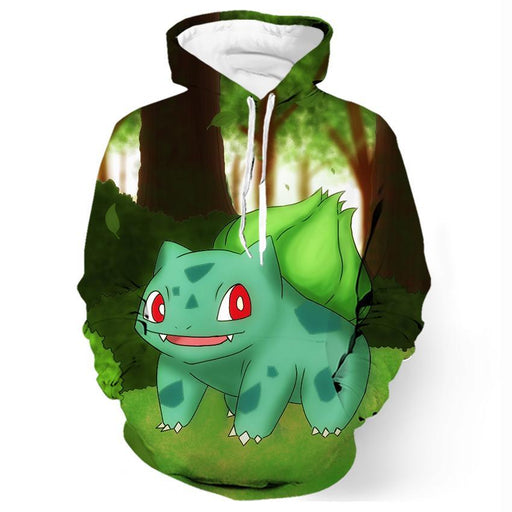 Pokemon Bulbasaur In The Forest Shirts