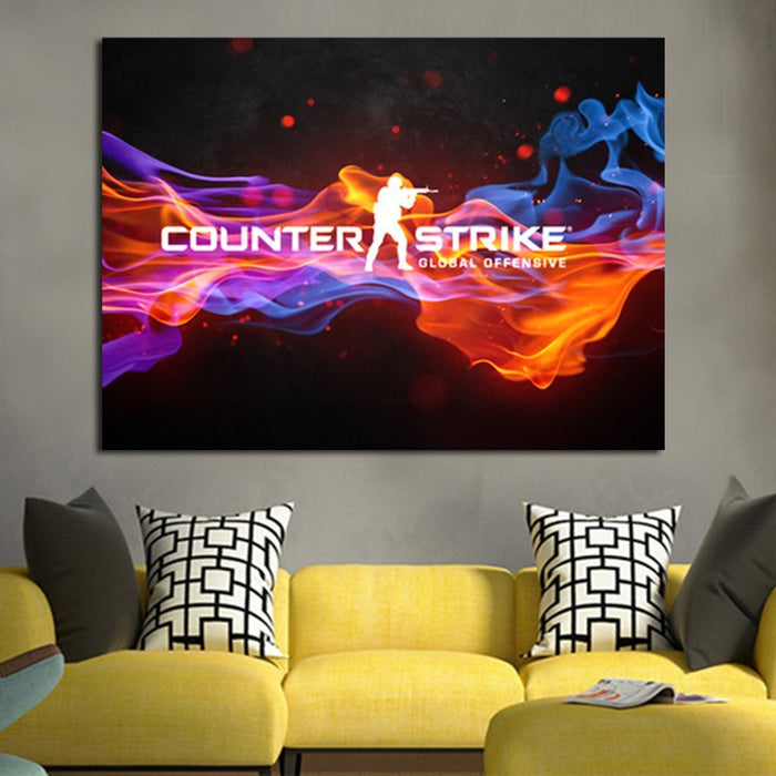 Counter Strike Global Offensive Wall Art Canvas
